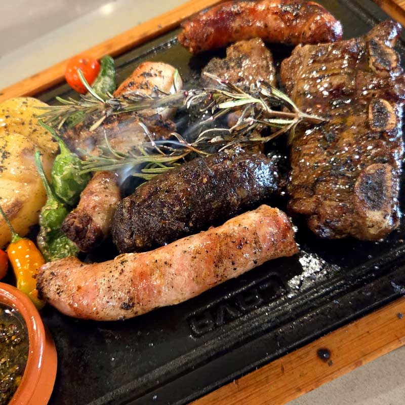 carne a la brasa en braseria en Salou L'Estació