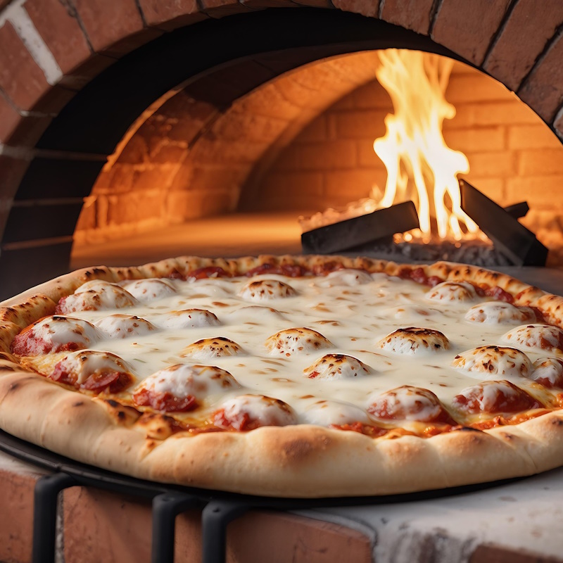 Pizza artesana de L'Estació Brasería en Salou, la mejor pizzería cercana a Cambrils en la Costa Daurada